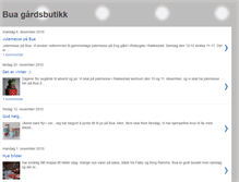 Tablet Screenshot of buagaardsbutikk.blogspot.com