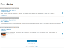 Tablet Screenshot of ecosdiarios.blogspot.com