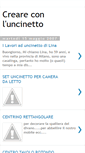 Mobile Screenshot of creareuncinetto.blogspot.com