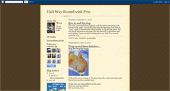 Desktop Screenshot of halfwayroundwithpete.blogspot.com