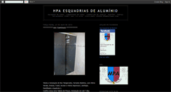 Desktop Screenshot of hpaesquadriasdealuminio.blogspot.com