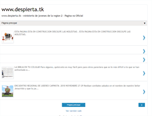 Tablet Screenshot of ministeriodejovenesregion2.blogspot.com