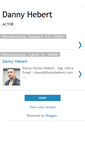 Mobile Screenshot of dhebert.blogspot.com