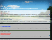 Tablet Screenshot of gerikgenomu-cikgudee.blogspot.com