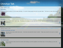 Tablet Screenshot of chinchyetalk.blogspot.com