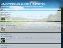 Tablet Screenshot of conchadeperegrino.blogspot.com