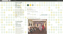 Desktop Screenshot of construindoarte.blogspot.com