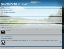 Tablet Screenshot of inyakipointofview.blogspot.com