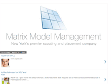 Tablet Screenshot of matrixmodelsny.blogspot.com