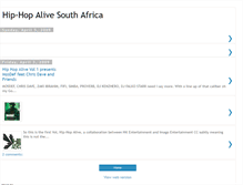 Tablet Screenshot of hiphopalivesa.blogspot.com