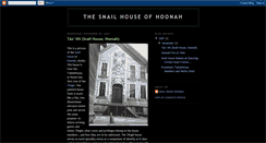 Desktop Screenshot of hoonahsnailhouse.blogspot.com