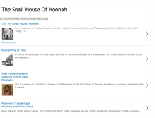 Tablet Screenshot of hoonahsnailhouse.blogspot.com