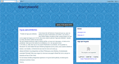 Desktop Screenshot of dcarrysworld.blogspot.com