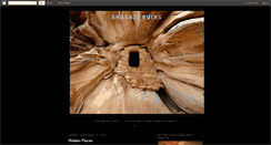 Desktop Screenshot of anasaziruins.blogspot.com