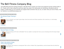 Tablet Screenshot of bellfit.blogspot.com