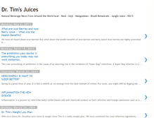 Tablet Screenshot of drtimsjuices.blogspot.com