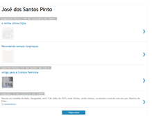 Tablet Screenshot of josesantospinto.blogspot.com