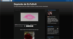 Desktop Screenshot of depestudos.blogspot.com