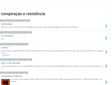 Tablet Screenshot of conspiracaoeresistencia.blogspot.com