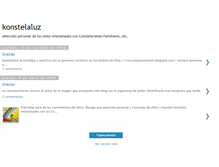 Tablet Screenshot of konstelaluz.blogspot.com