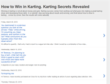 Tablet Screenshot of kartdriver.blogspot.com