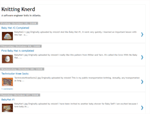 Tablet Screenshot of knittingknerd.blogspot.com