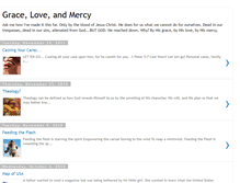 Tablet Screenshot of graceloveandmercy.blogspot.com