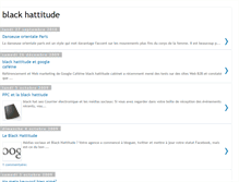 Tablet Screenshot of le-black-hattitude.blogspot.com
