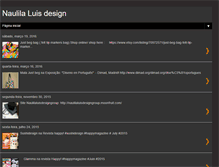 Tablet Screenshot of naulilaluisdesign.blogspot.com