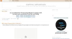 Desktop Screenshot of capital-advantage.blogspot.com