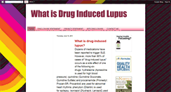 Desktop Screenshot of druginducedlupus.blogspot.com