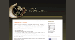 Desktop Screenshot of findmysolution.blogspot.com