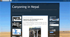Desktop Screenshot of barrancos-nepal.blogspot.com