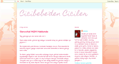 Desktop Screenshot of cicibebedenciciler.blogspot.com