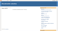 Desktop Screenshot of elucubracion-colectiva.blogspot.com
