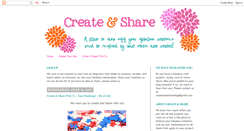 Desktop Screenshot of createandshareblog.blogspot.com