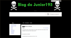 Desktop Screenshot of blogdojunior195.blogspot.com