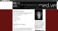 Desktop Screenshot of congressomedvet.blogspot.com