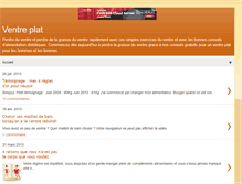 Tablet Screenshot of le-ventre-plat.blogspot.com