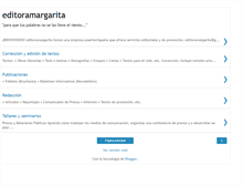 Tablet Screenshot of editoramargarita.blogspot.com