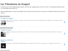 Tablet Screenshot of lestribulationsdugregouf.blogspot.com