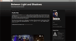 Desktop Screenshot of betweenlightandshadows.blogspot.com