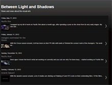 Tablet Screenshot of betweenlightandshadows.blogspot.com