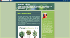 Desktop Screenshot of elianesena-alimentosnaturais.blogspot.com