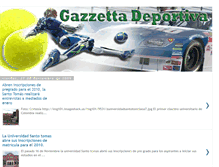 Tablet Screenshot of gazzettadeportiva2009.blogspot.com