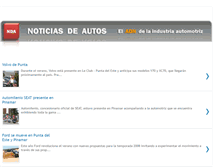 Tablet Screenshot of noticiasdeautos.blogspot.com