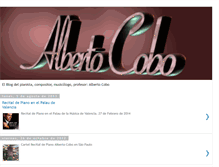Tablet Screenshot of albertocobo.blogspot.com