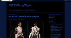 Desktop Screenshot of nycculturestyle.blogspot.com