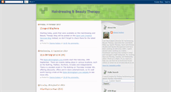 Desktop Screenshot of hairdressingbeautytherapy.blogspot.com