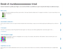 Tablet Screenshot of desdeelmundoirreal.blogspot.com
